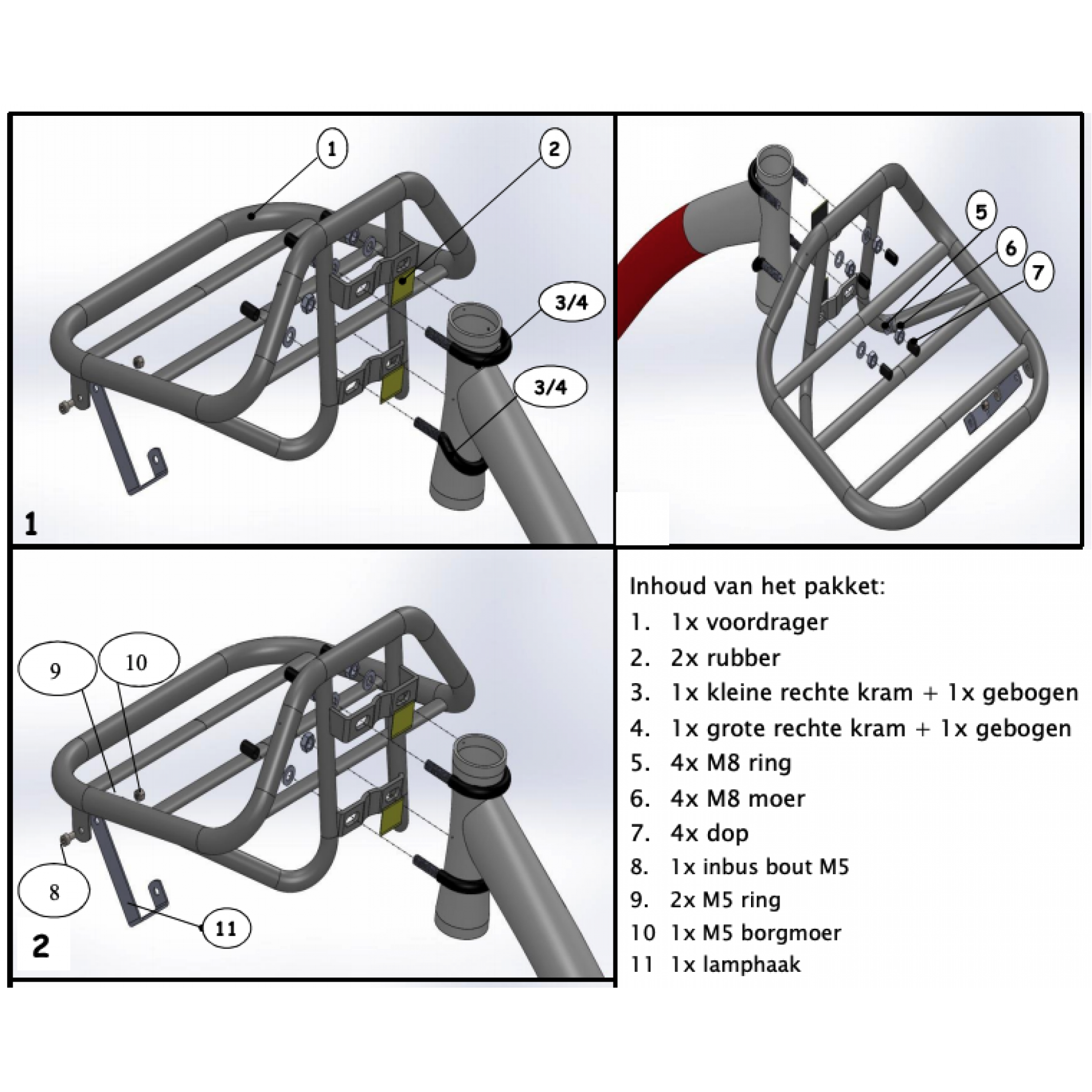 Steco front clearance carrier